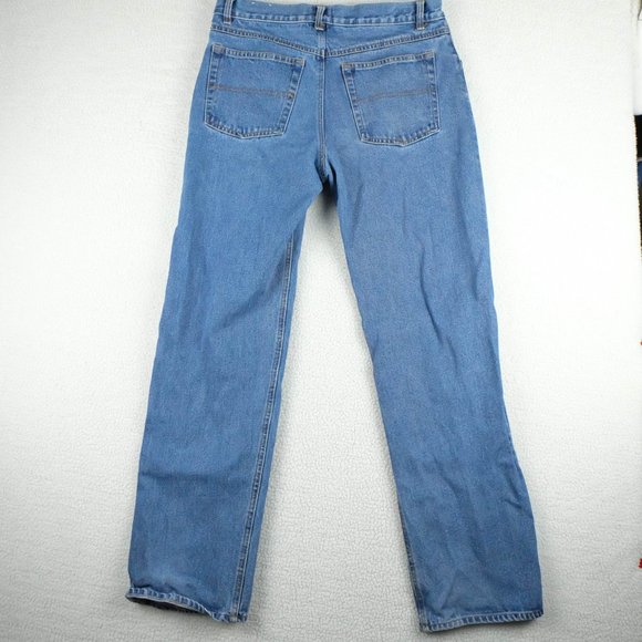 Men's Straight Vintage Jeans - Blue - Picture 4 of 9